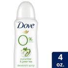 Dove Beauty 0% Aluminum Cucumber & Green Tea 48 Hour Deodorant