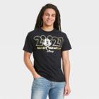 Adult Disney Mickey Mouse 'family Vacation 2021' Short Sleeve Graphic T-shirt - Black