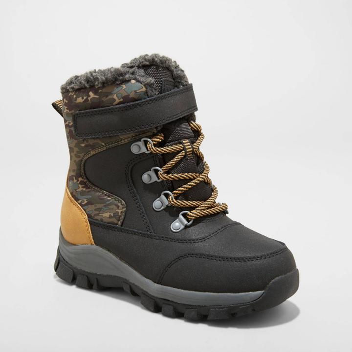 Kids' Foster Winter Boots - All In Motion Black