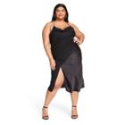 Women's Plus Size Slip Dress - Cushnie For Target Black