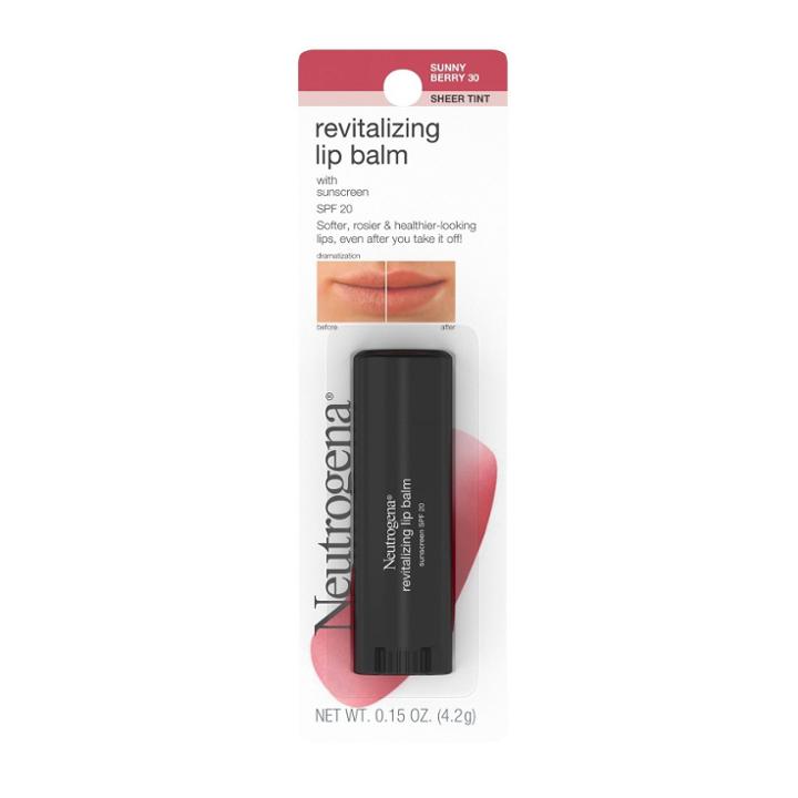 Neutrogena Revitalizing Lip Balm - 30 Sunny Berry