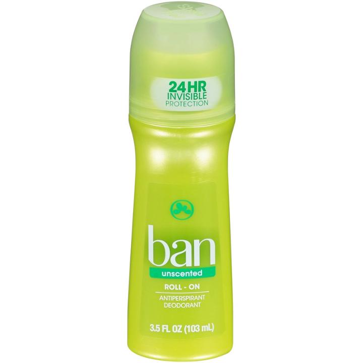 Target Ban Unscented Roll-on 3.5 Oz Deodorant