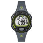 Women's Timex Ironman Classic 30 Lap Digital Watch - Gray/lime Tw5m14000jt