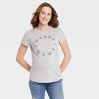 Short Sleeve Happy Mama Graphic Maternity T-shirt - Isabel Maternity By Ingrid & Isabel Gray