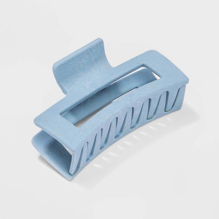 Rectangular Claw Hair Clip - Universal Thread Blue