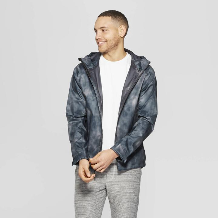 Men's Softshell Waterproof Jacket - C9 Champion Washed Up Comfort Gray