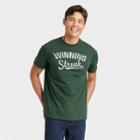 Men's Short Sleeve Graphic T-shirt - Goodfellow & Co Dark Green