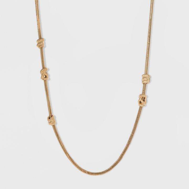 Sugarfix By Baublebar Chic Statement Necklace - Gold, Girl's