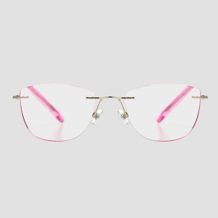 Women's Cateye Reading Glasses - A New Day Pink