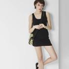 Women's Scoop Neck Tank Dress - Wild Fable Black