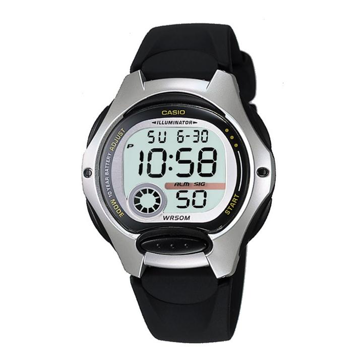 Women's Digital Watch Black Lw200-1av - Casio