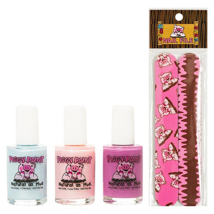 Piggy Paint Non-toxic Nail Polish With Nail File