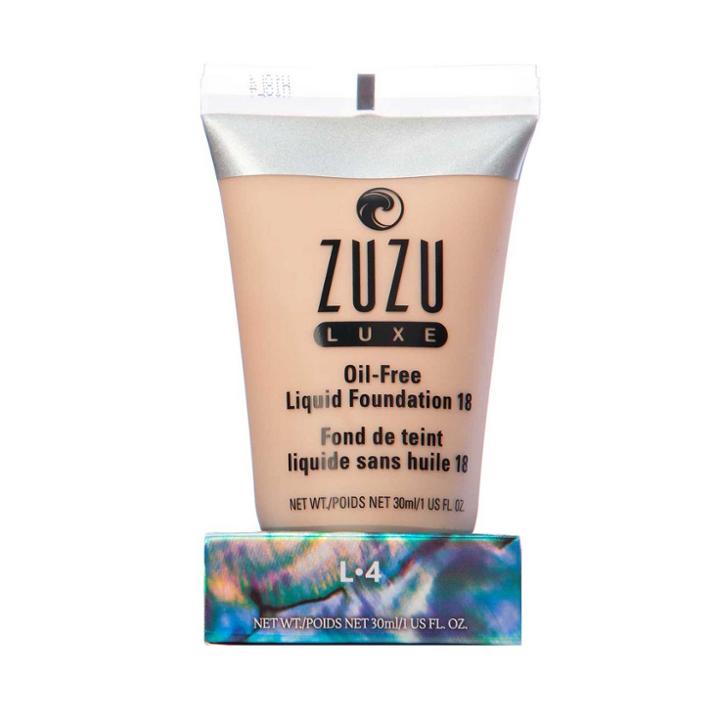 Zuzu Luxe Oil-free Liquid Foundation L4 - 1 Fl Oz, Adult Unisex