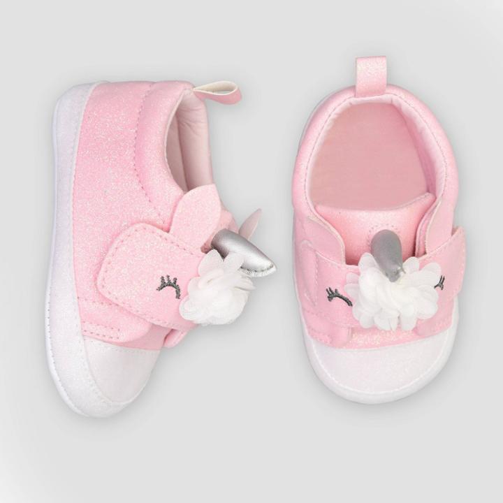 Baby Girls' Unicorn Sneaker 3-6m - Just One You Made By Carter's Pink 3-6m, Girl's,