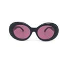 Women's Oval Sunglasses - Wild Fable Black