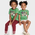 No Brand Black History Month Toddler Culture Short Sleeve T-shirt - Green