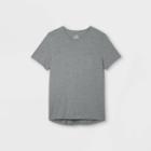 Men's Adaptive Loose Fit Short Sleeve Crewneck T-shirt - Goodfellow & Co Gray