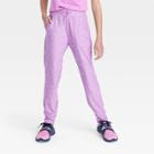 Girls' Soft Stretch Joggers - All In Motion Purple