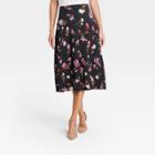 Women's Floral Pleated Midi Skirt - Who What Wear Pink