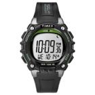 Men's Timex Ironman Classic 100 Lap Digital Watch - Black/lime Tw5m03400jt,