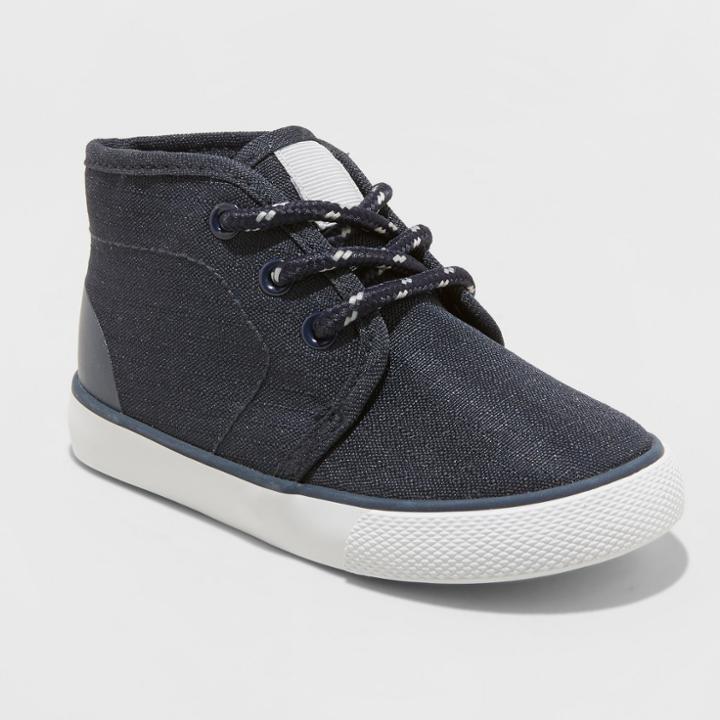Toddler Boys' Thomas Casual Chukka Shoes - Cat & Jack Navy (blue)