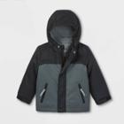 Toddler Boys' Colorblock 3-in-1 Jacket - Cat & Jack Black