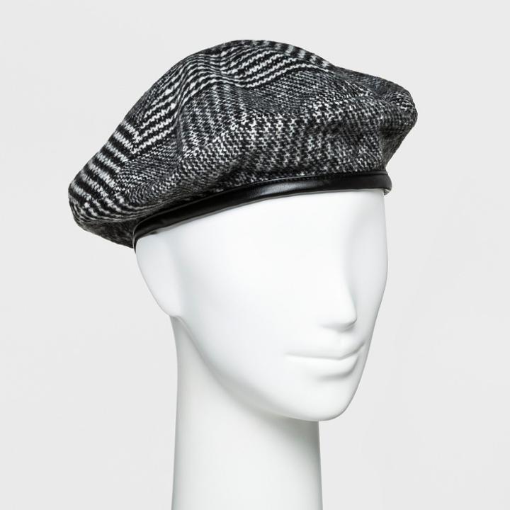 Women's Beret Plaid - A New Day,