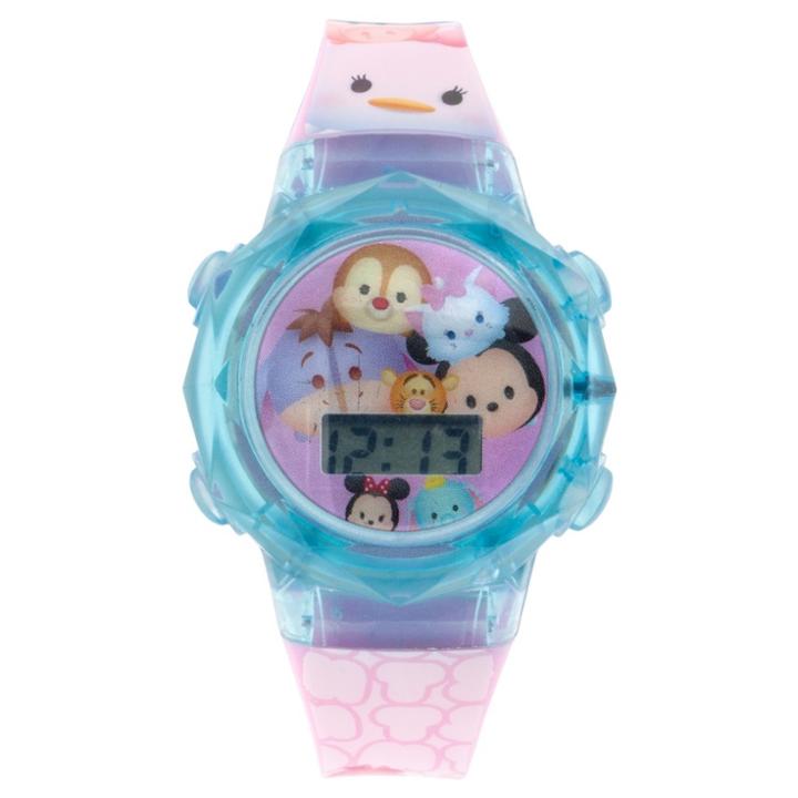 Kid's Tsum Tsum Flashing Lights Watch - Yellow, Girl's,