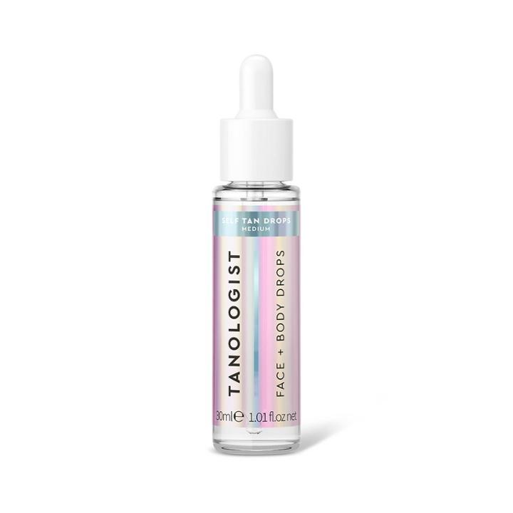 Tanologist Self Tanner Drops, Medium Sunless Tanning Treatments For Face And Body