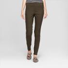 Women's Skinny Utility Chino Pants - A New Day Olive