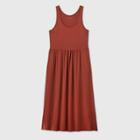 Women's Plus Size Sleeveless A-line Babydoll Dress - Ava & Viv Brown X