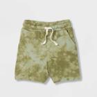 Toddler Solid Pull-on Shorts - Cat & Jack Green Wash