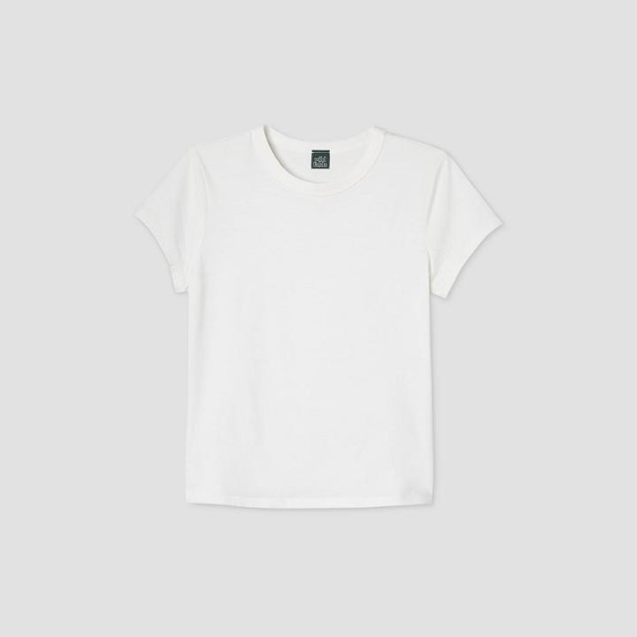 Women's Short Sleeve T-shirt - Wild Fable Cream