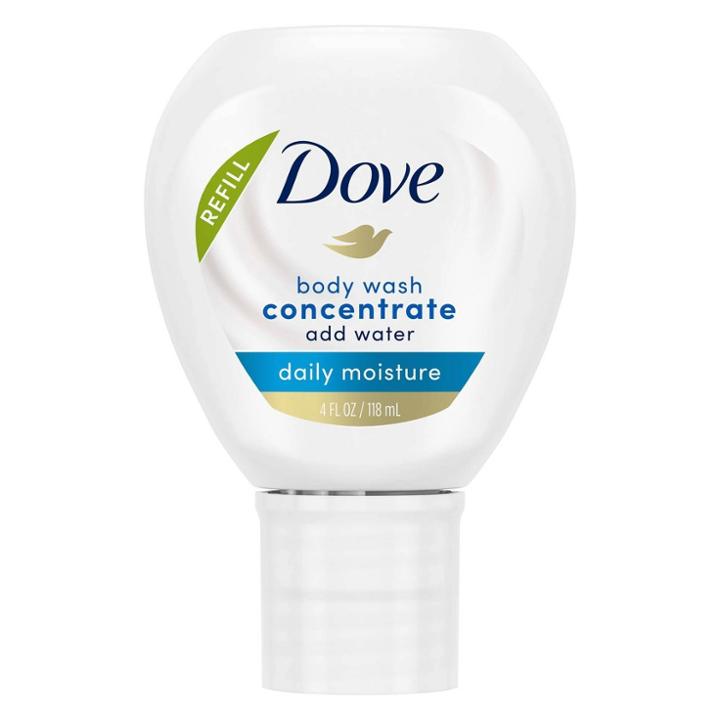 Dove Beauty Concentrate Refills Daily Moisture Body Wash