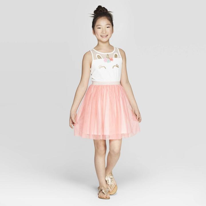 Girls' Unicorn Tutu Dress - Cat & Jack Pink