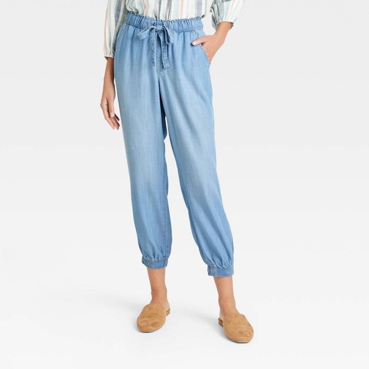 Women's Mid-rise Jogger Pants - Knox Rose