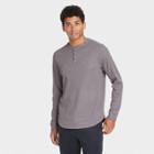 All In Motion Men's Waffle-knit Long Sleeve T-shirt - All In