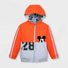 Mickey Mouse & Friends Boys' Disney Mickey Mouse Reversible Softshell Jacket - Orange/gray 3 - Disney