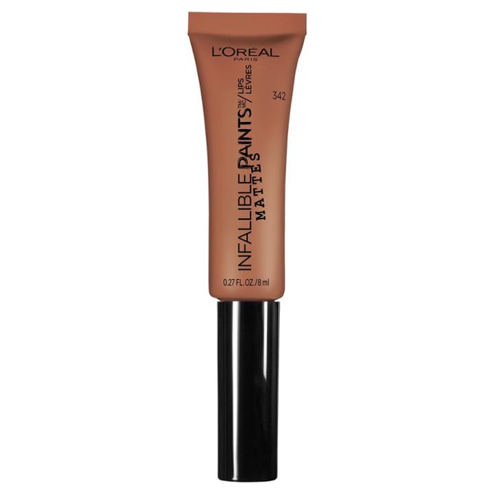 L'oreal Paris L'oral Paris Infallible Matte Lip Paints 342 Tongue Tied