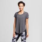 Women's Side Split T-shirt - C9 Champion Dark Heather Gray