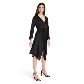 Women's Wrap Dress - Cushnie For Target Black