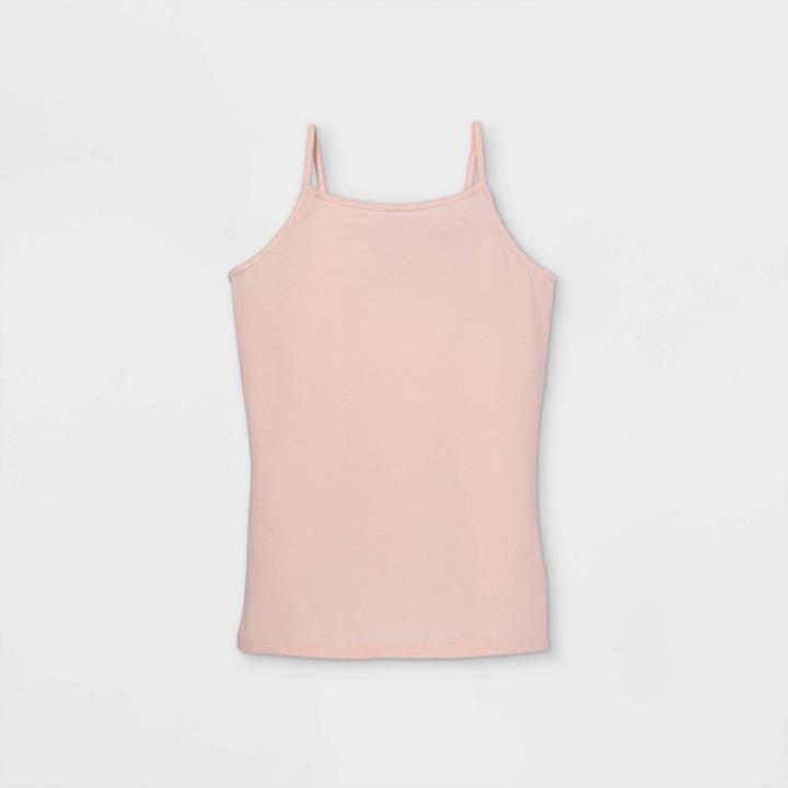 Girls' Favorite Cami Tank Top - Cat & Jack Powder Pink
