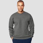 Hanes Men's Ultimate Cotton Sweatshirt - Charcoal Heather