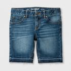 Plus Size Girls' Denim Bermuda Shorts - Cat & Jack Brave Blue