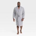 Men's Big & Tall Knit Robe - Goodfellow & Co Gray