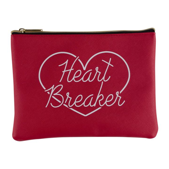 Ruby+cash Zip Cosmetic Bag - Heart Breaker