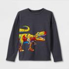 Boys' T-rex Graphic Long Sleeve T-shirt - Cat & Jack