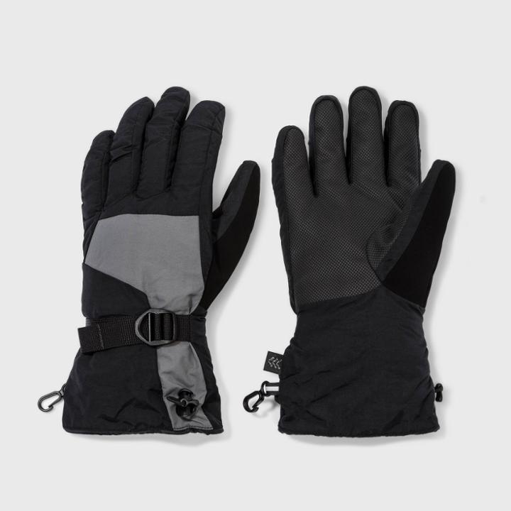 Men's Ski Gloves - All In Motion Gray/black