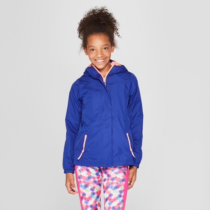 Girls' All Weather Windbreaker Jacket - C9 Champion Blue