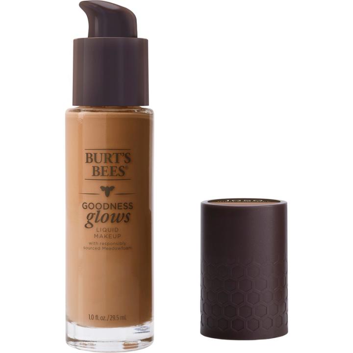 Burt's Bees Goodness Glows Liquid Foundation - Rich Caramel